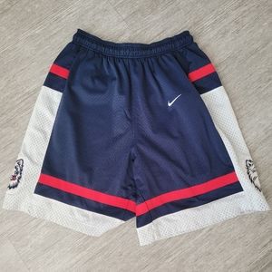 Authentic Nike team basketball shorts - UCONN Huskies
